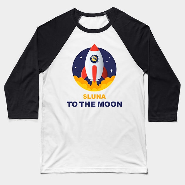 LUNA hold to the moon Baseball T-Shirt by yphien